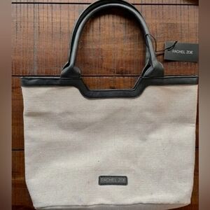 NWT Rachel Zoe Capri Tote in Natural, New 